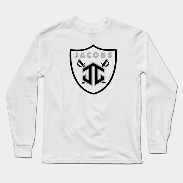 Josh Jacobs, Las Vegas Raiders Long Sleeve T-Shirt by FanSwagUnltd